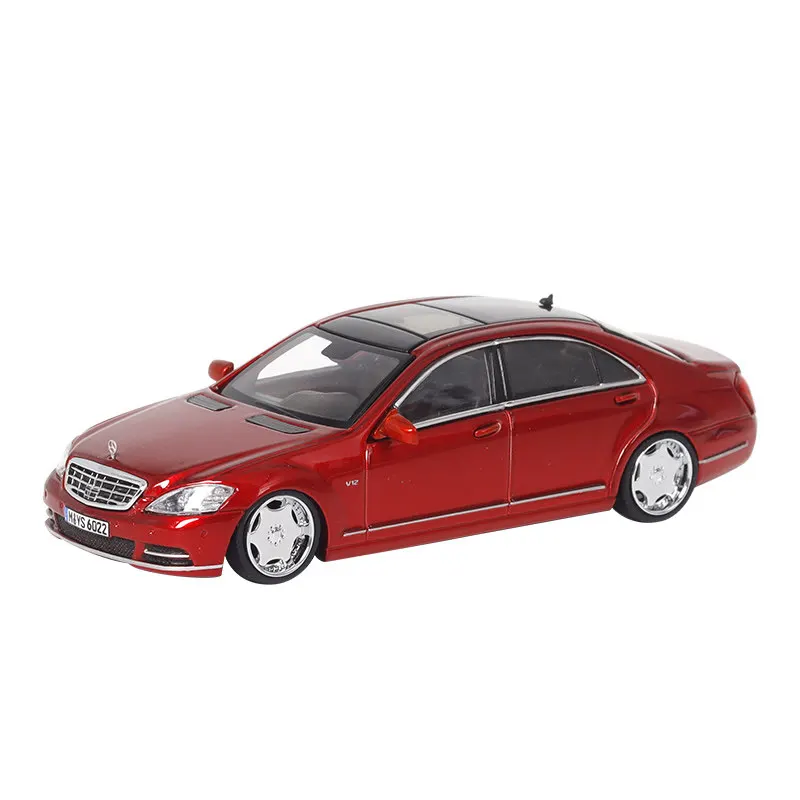 SW 1/64 S클래스 S600 W221 합금 레이싱카 다이캐스트 & 장난감 자동차 모형 미니어처 스케일 모델 자동차 어린이용