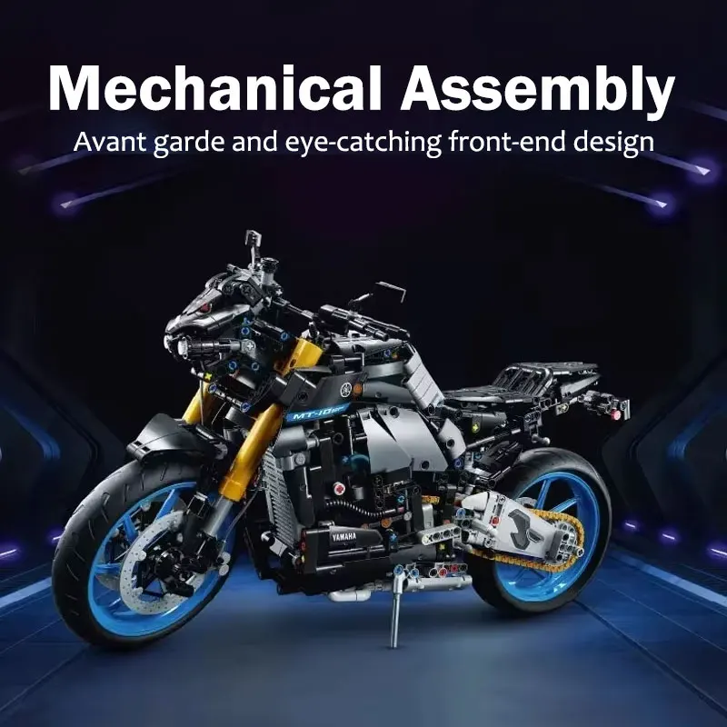 Motocykl Yamaha z klocków za $17.91 / ~71zł