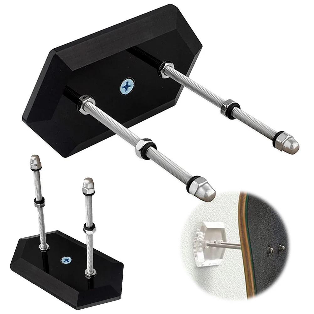 Skateboard Display Rack Skateboard Storage Holder Skateboard Wall Hanger Acrylic Skateboard Rack for Display and Storage