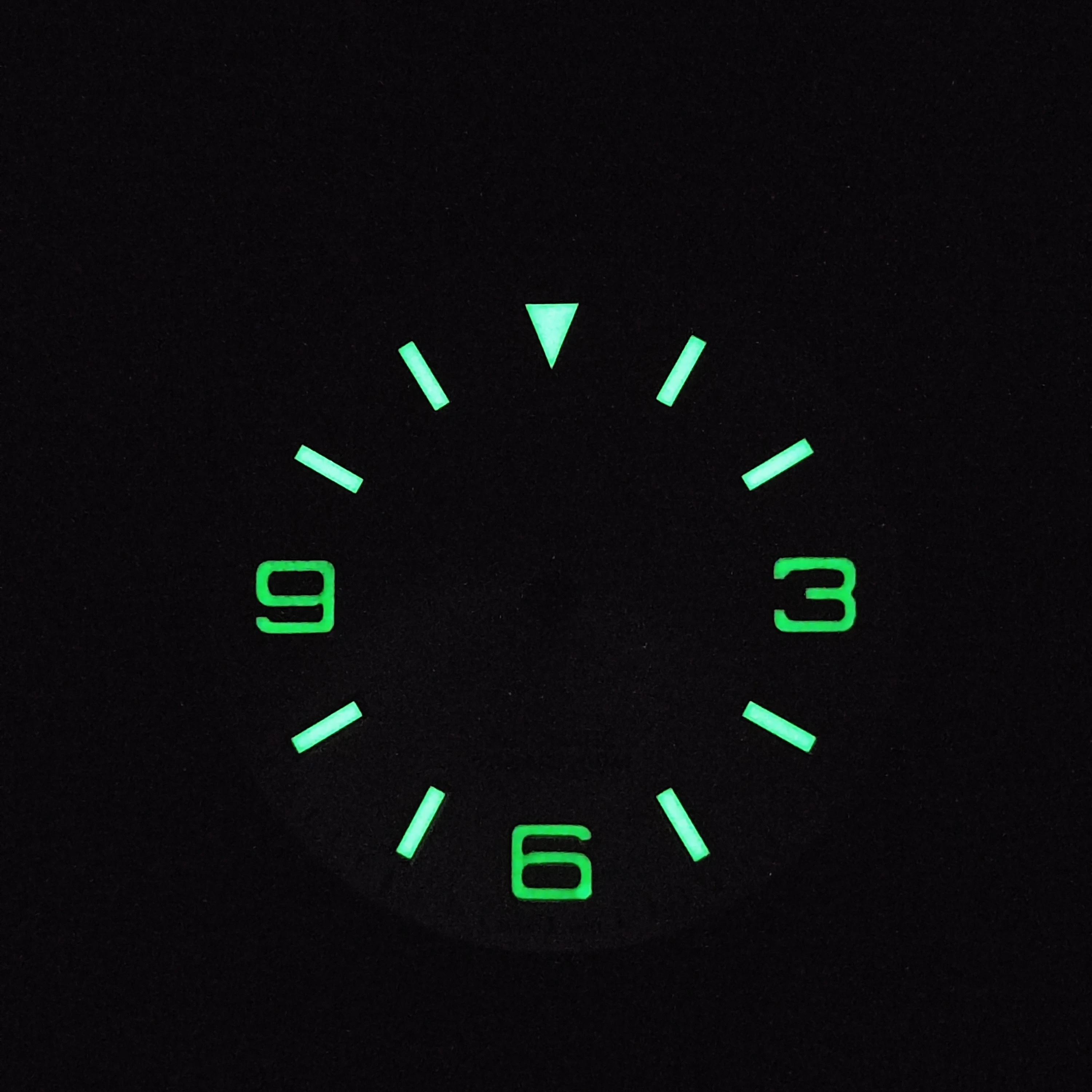 Green-Illuminated 28.5mm Watch Dial Accessory