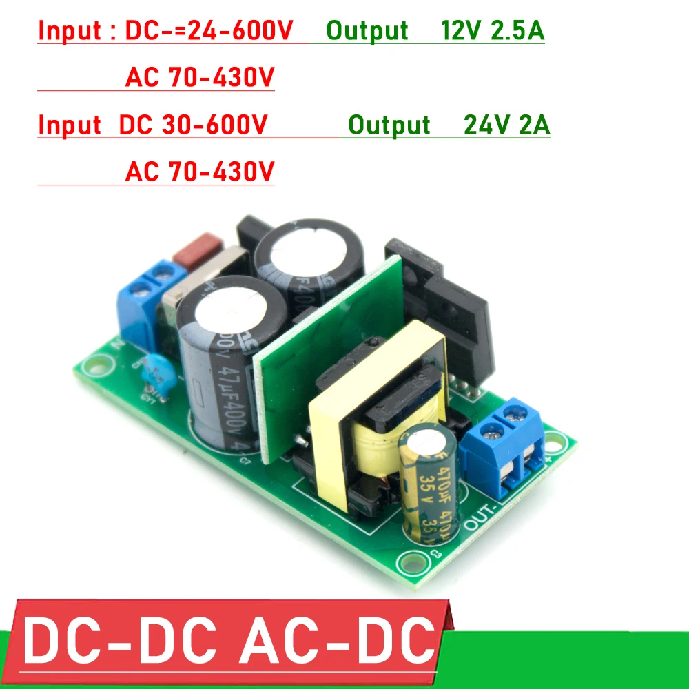 AC-DC-DC-DC-24V-600V-TO-12V-24V-2A-Buck-Converter-voltage-Regulator ...