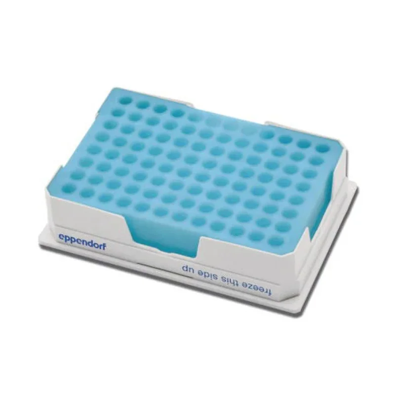 96-well Eppendorf PCR-Cooler Low Temperature Indicator Ice Box Cooling Curve 0.2ml Laboratory Ice Box Ensures Sample Safety