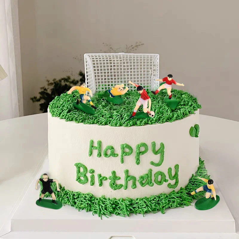 1 Conjunto De Futebol Jogo Bolo Topper Crianças Futebol Festa De Aniversário  Cupcake Topper Diy Cozimento Bolo Festa Decoração Abastecimento Crianças  Presente Favor - Utensílios Para Decoração De Bolo - AliExpress