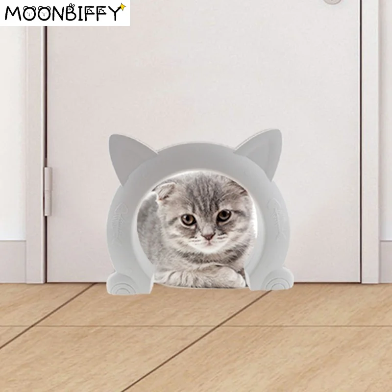 Access Direction Controllable Toy Pet Gate Door Kit Cats Door Hole