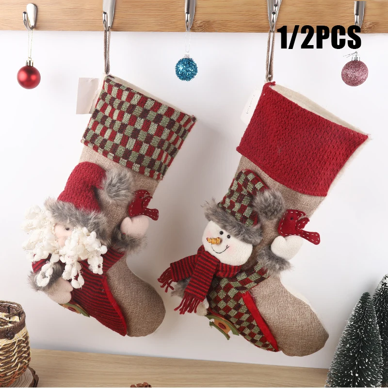 

Christmas Tree Pendant Gift Christmas Socks Room Decorations