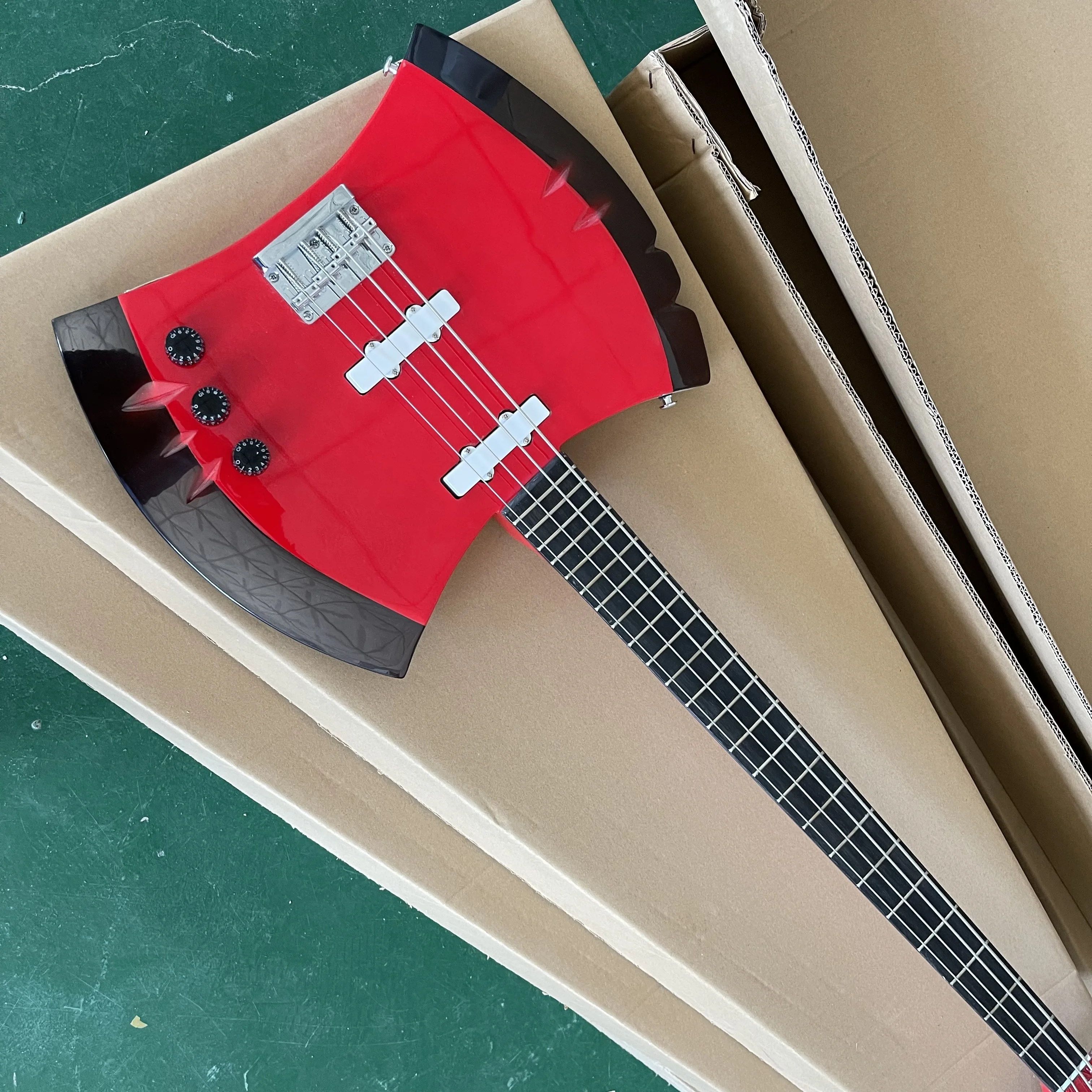 

Free shipping,Red, special-shaped, electric guitar,2022 new pop, high-end custom,Fashion, special-shaped