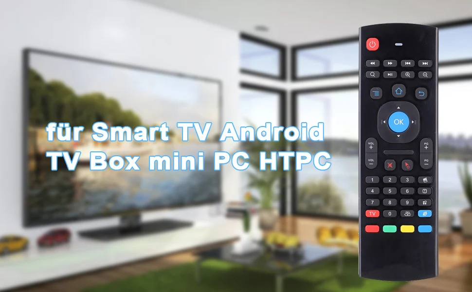 MX3 Portable 2.4G Wireless Remote Control Keyboard Controller Air Mouse for Smart TV Android TV box mini PC HTPC Mini PC HTPC TV