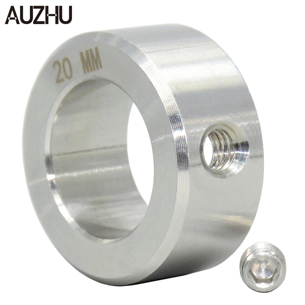 AUZHU SCA Stainless Steel Shaft Collars Clamping Elements Retaining