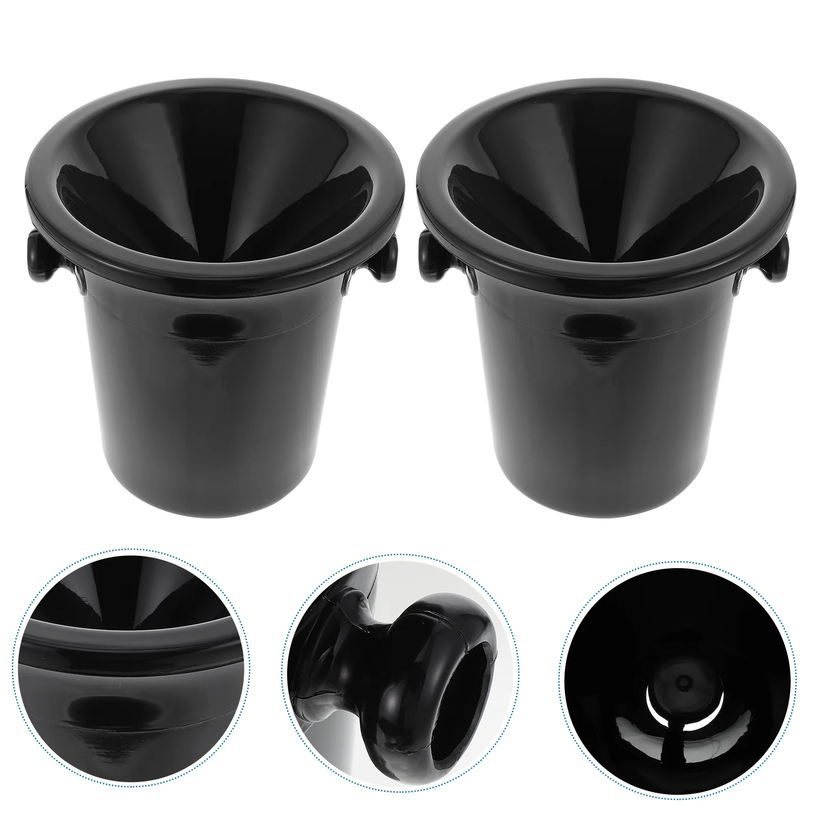 

Wine Tasting Spittoon 2Pcs Wine Dump Buckets Champagne Bucket Spit Wine Barrel Cold Wine Barrels Ice Bucket Wine Whiskey