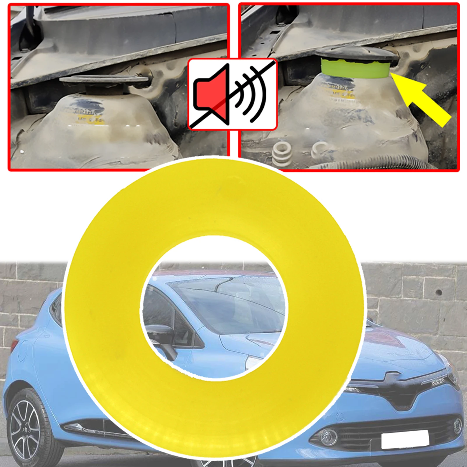 Per Renault Clio 3 Mk3 Simbolo Taxi Express Nissan Platina 2005 - 2014 Puntone Anteriore Supporto Superiore Torre Sospensione Ammortizzatore