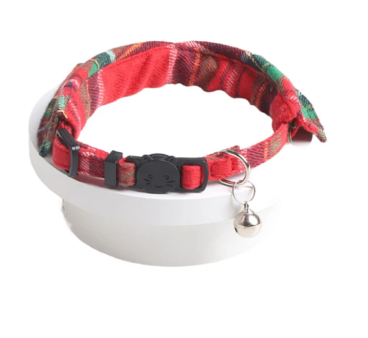 Title 15, Bowtie for Cat Bow Tie Collar Plaid Adjustable ...