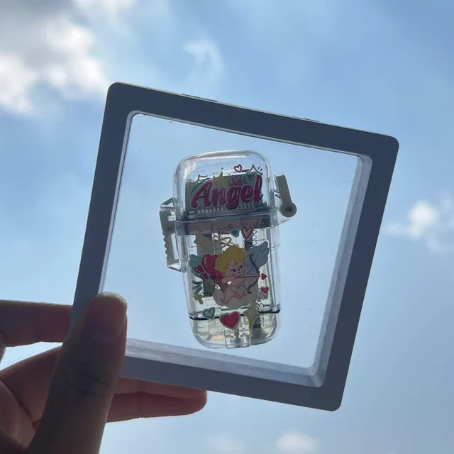 Kuromi Sanrioed Mymelody Lighter Creative Igniter Kawaii Pokemon Pikachu Anime Cartoon Windproof Red Flame Lighter Fast Delivery 2