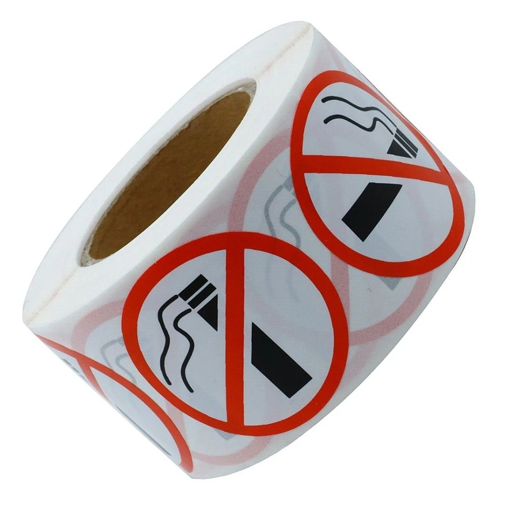 

Sticker No Smoking Sign Sticker Adhesive Paper New Arrival No Smoking Sign Sticker Sign Sticker Warning Stickers