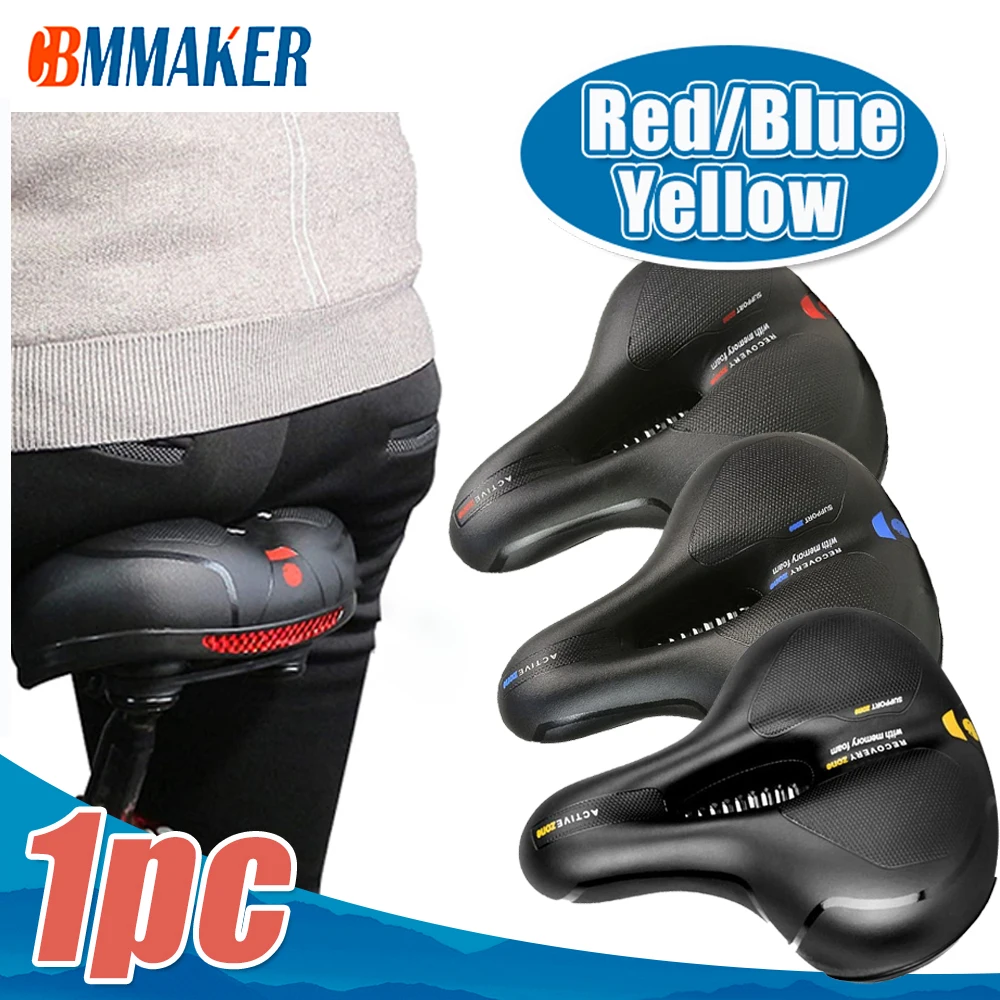 

Hollow Breathable Bicycle Saddle Men Women MTB Road Bike Saddle Shock Absorbing Comfortable Bicycle Seat Pad Bike Accessories