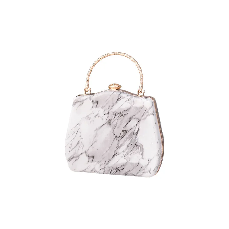 

Marble Grain PU Dinner Party Europe And The United States Simple FashionBanquet Clutch Bag Party Banquet Wallet