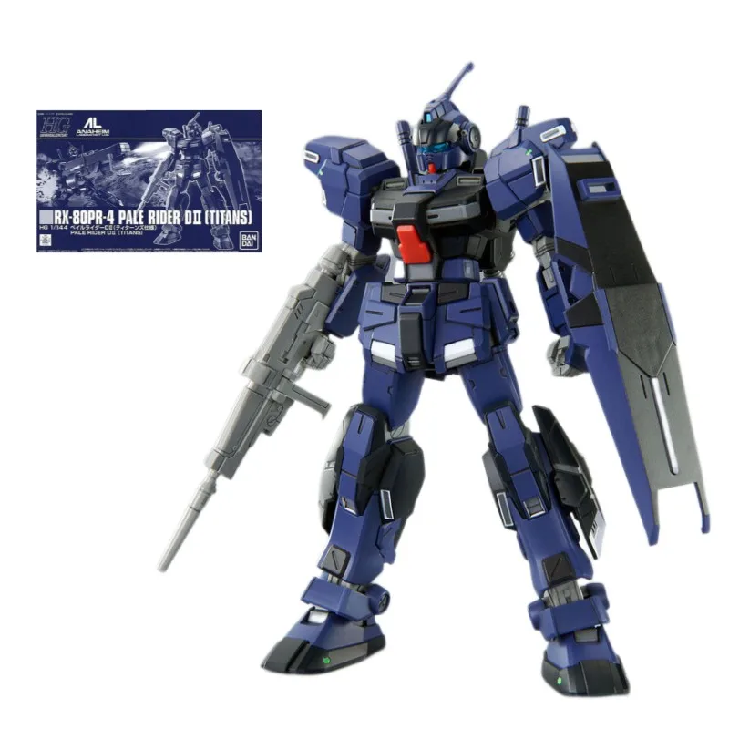 

In Stock Bandai Gundam Hg 1/144 Hguc Pale Rider Assembly Model Titans Style Pb Limited Edition Collectible Robot Kit Models Gift