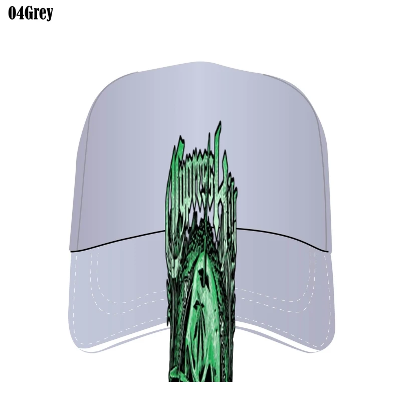 Autentico Cypress Hill Green Skull Slim-Golf Bill Hats Taglia Unica Novità