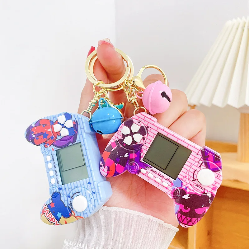 Trend Playable Handheld Mini Controller Game Console Keychain