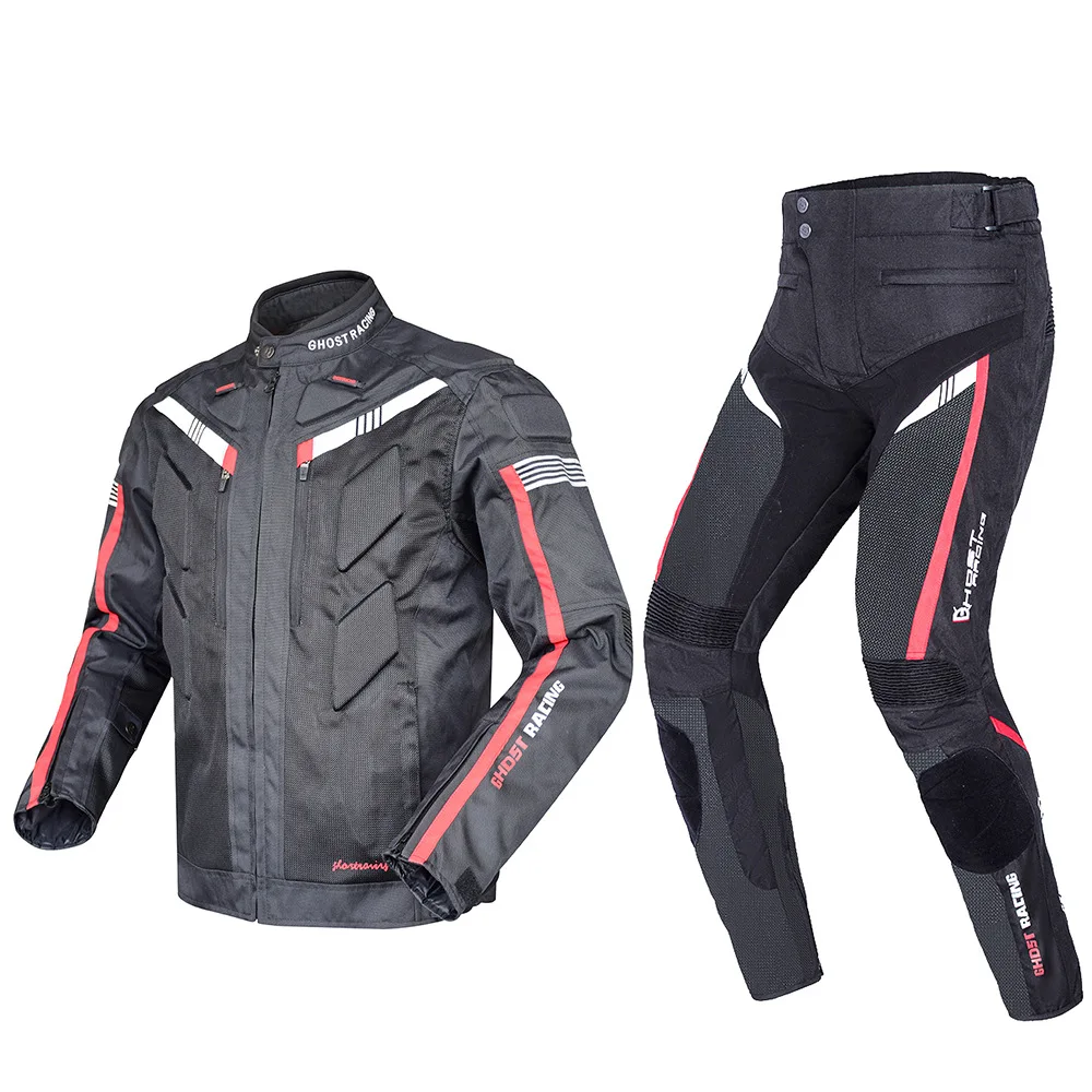 

Motorcycle riding jacket summer mesh breathable waterproof and fall-proof motorcycle racing suit knight pull clothes