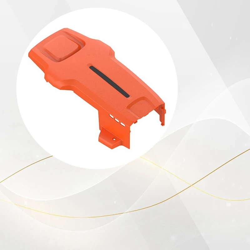 Coque de remplacement orange pour FIMI X8 Mini 3, vue latérale du couvercle supérieur