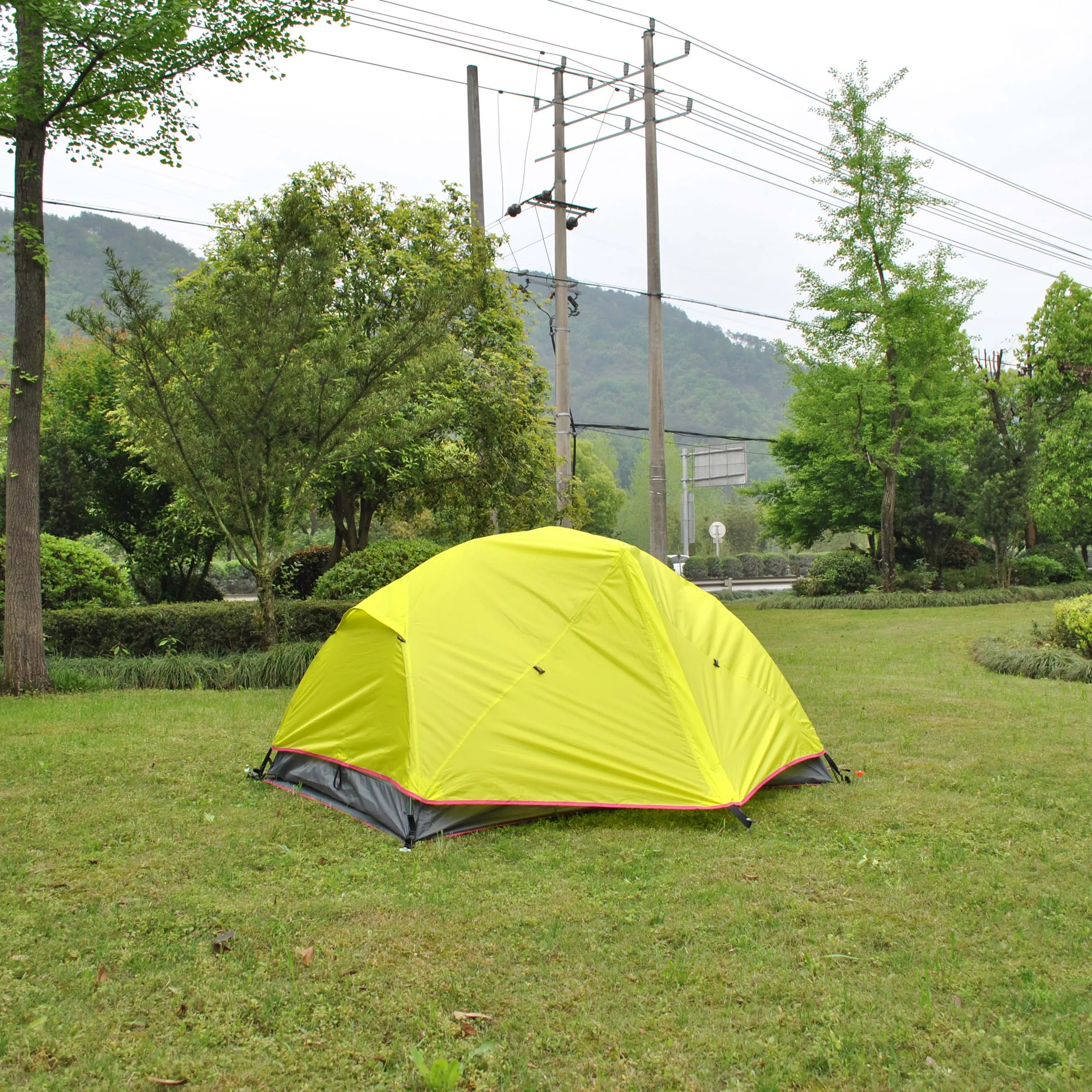 Ultralight Tent, Double Layers, 2 Person Camping Tent, Backpacking Come with footprint,CZX-484