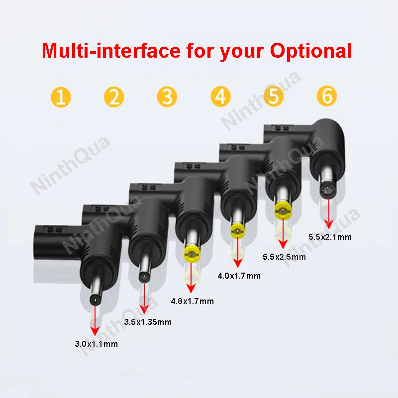 Universal USB-C to DC Power Adapter