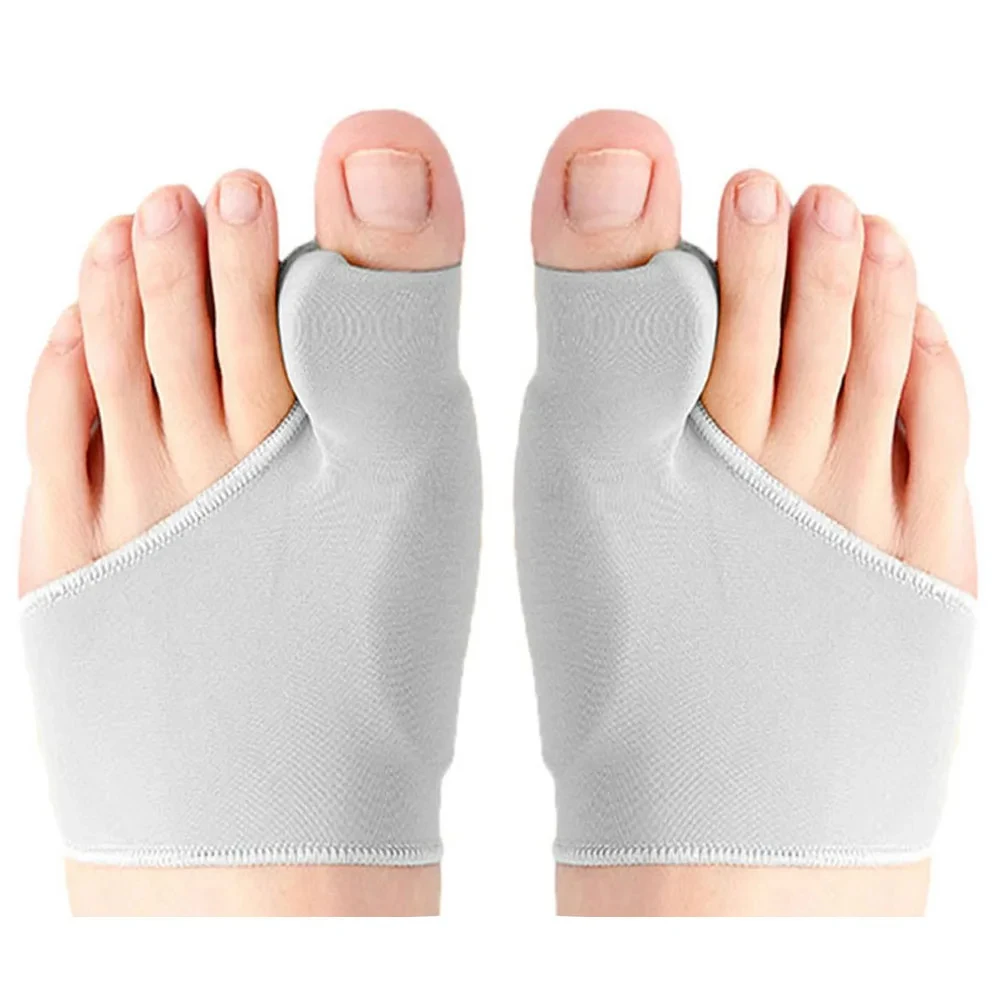 1 Pair Toe Separator Hallux Valgus Bunion Corrector Orthotics Feet Bone Thumb Adjuster Correction Pedicure Sock Straightener toe splint