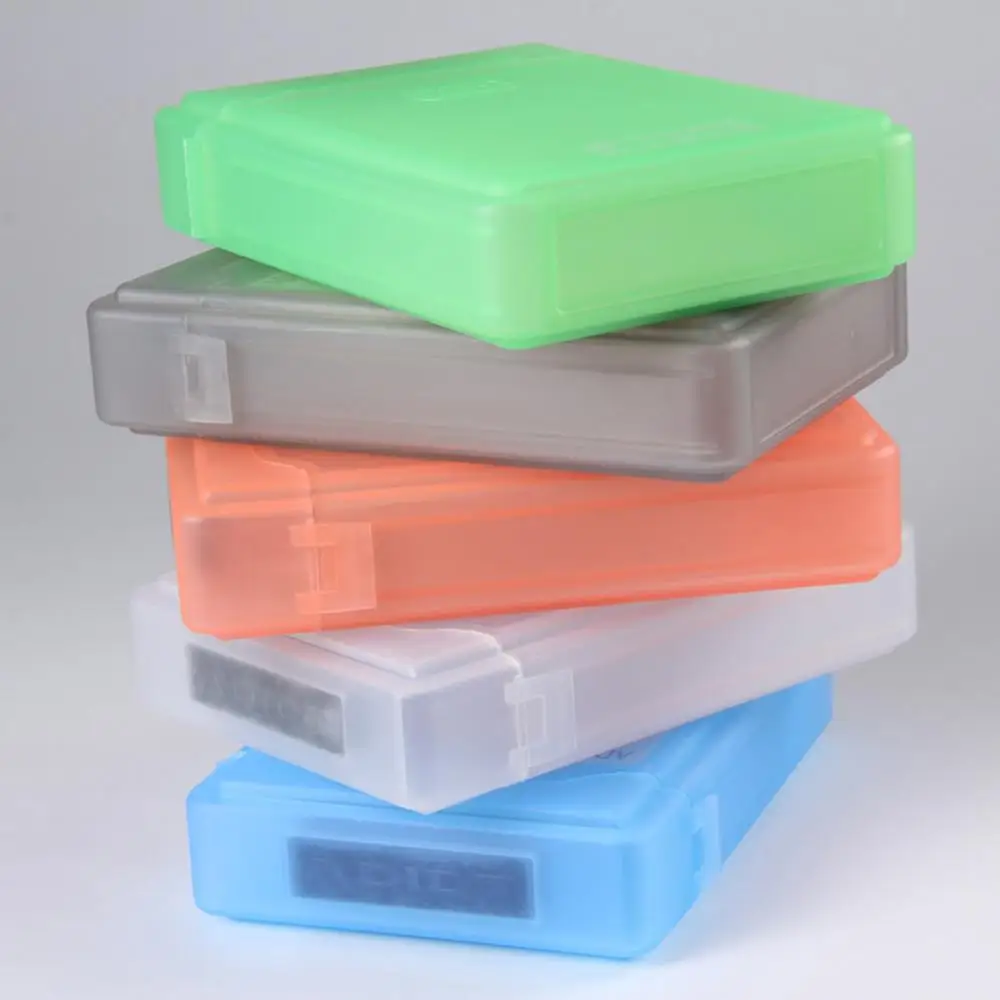 3.5 Inch Dust Proof Plastic IDE SATA HDD Hard Drive Disk Storage Box Case Cover Computer Accessories