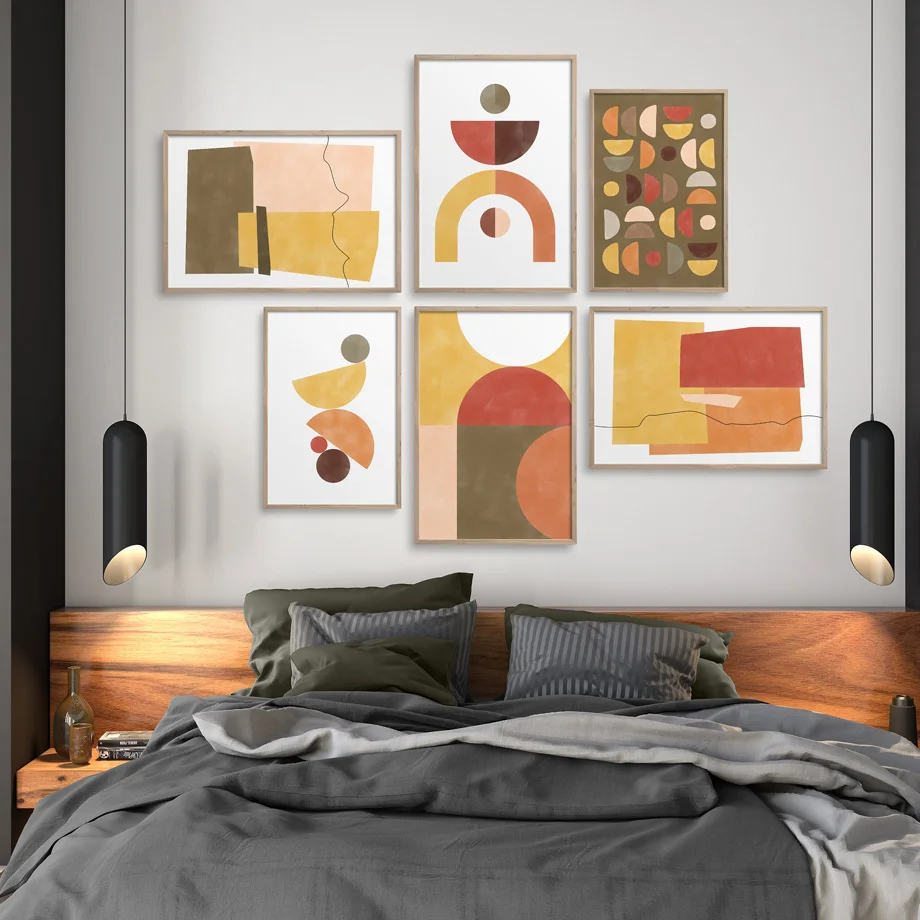 

Colorful Boho Abstract Line Geometry Graph Poster Print Aesthetics Canvas Painting Bedroom Wall Art Living Room Home Decoration