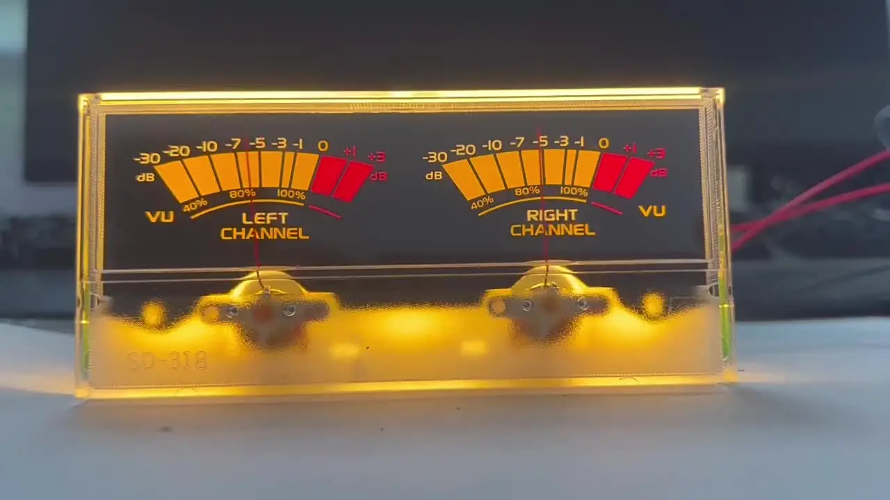 Scheda Driver VU Meter, AC 12V Stereo VU Meter Driver Board Amplificatore DB Indicatore Di Livello Audio - Foto 4