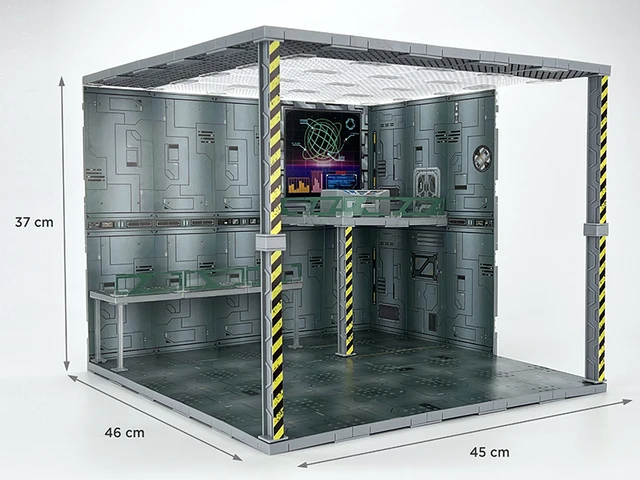 ☆ Diorama Hanger LB Ver.2 FextHobby FextSystem SCI-FI 07 HANGAR DIORAMA - AliExpress