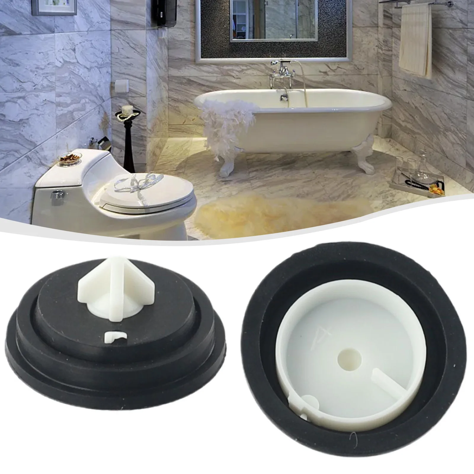 2PCS Toilet Fill Valve Gasket Inlets Fill Valve Diaphragm Float Membrane For Siamp Valves Ballvalve Cisterns Washers inlet valve,toilet tank filling valve,toilet fill valve