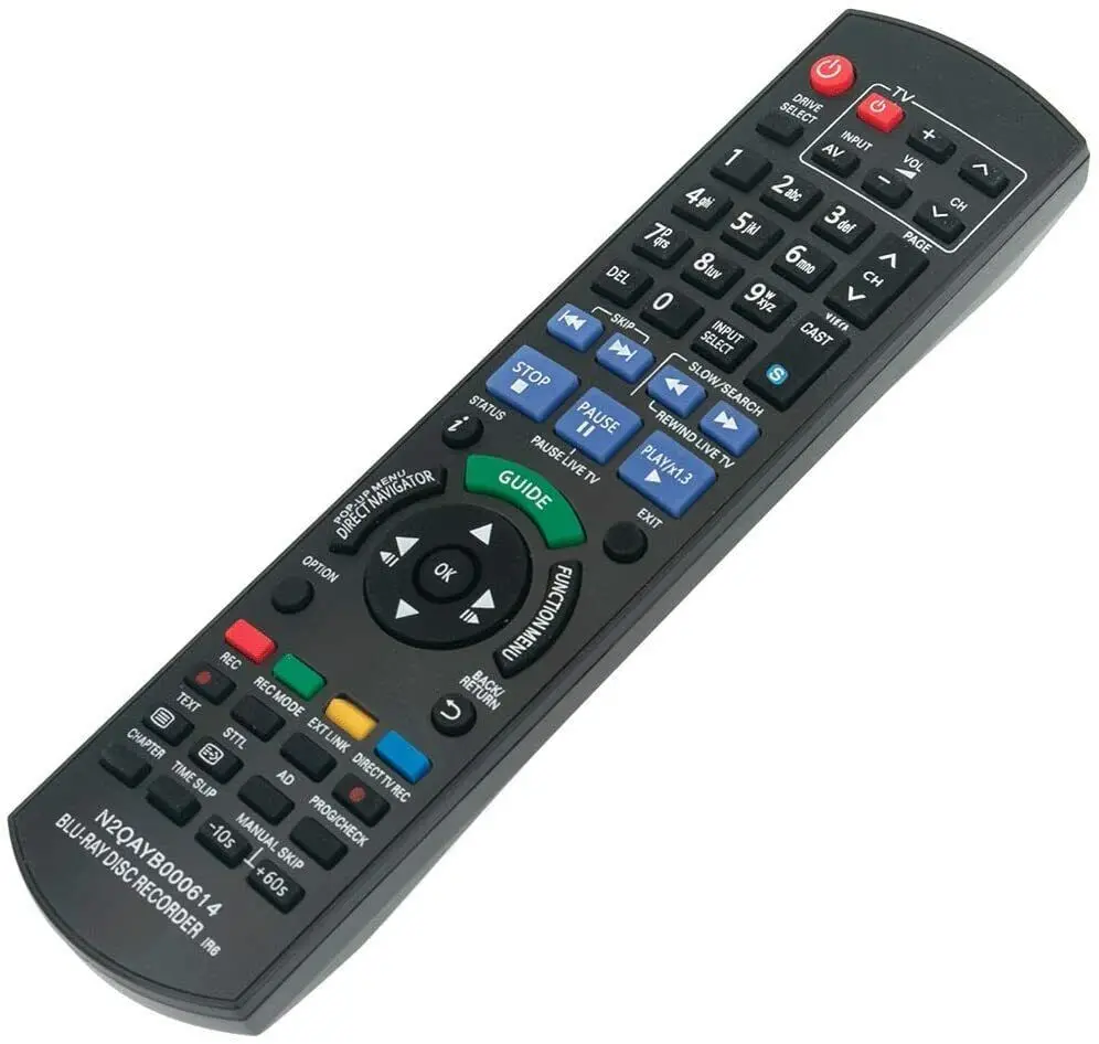 

New N2QAYB000614 IR6 for Panasonic BLU Ray DISC DVD Recorder Remote Control