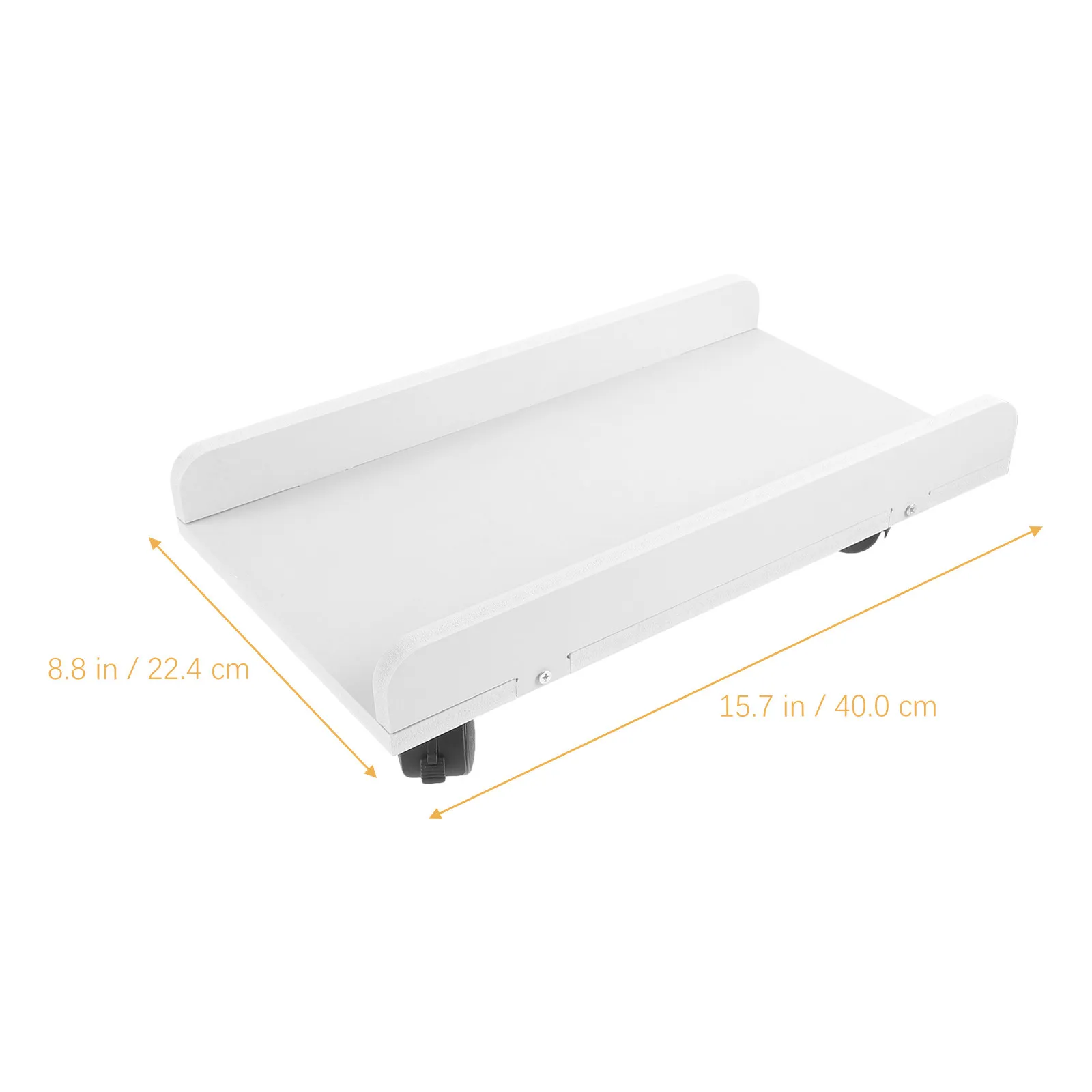 컴퓨터 타워 스탠드 견고한 다기능 모바일 카트 데스크탑 PC 홀더 사무실 책상 아래 공간 절약을 위한 롤링 베이스