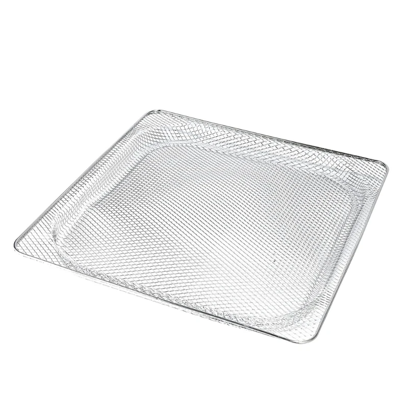 Square Air Fryer Tray Stainless Steel Material for Ninja SP100 Air