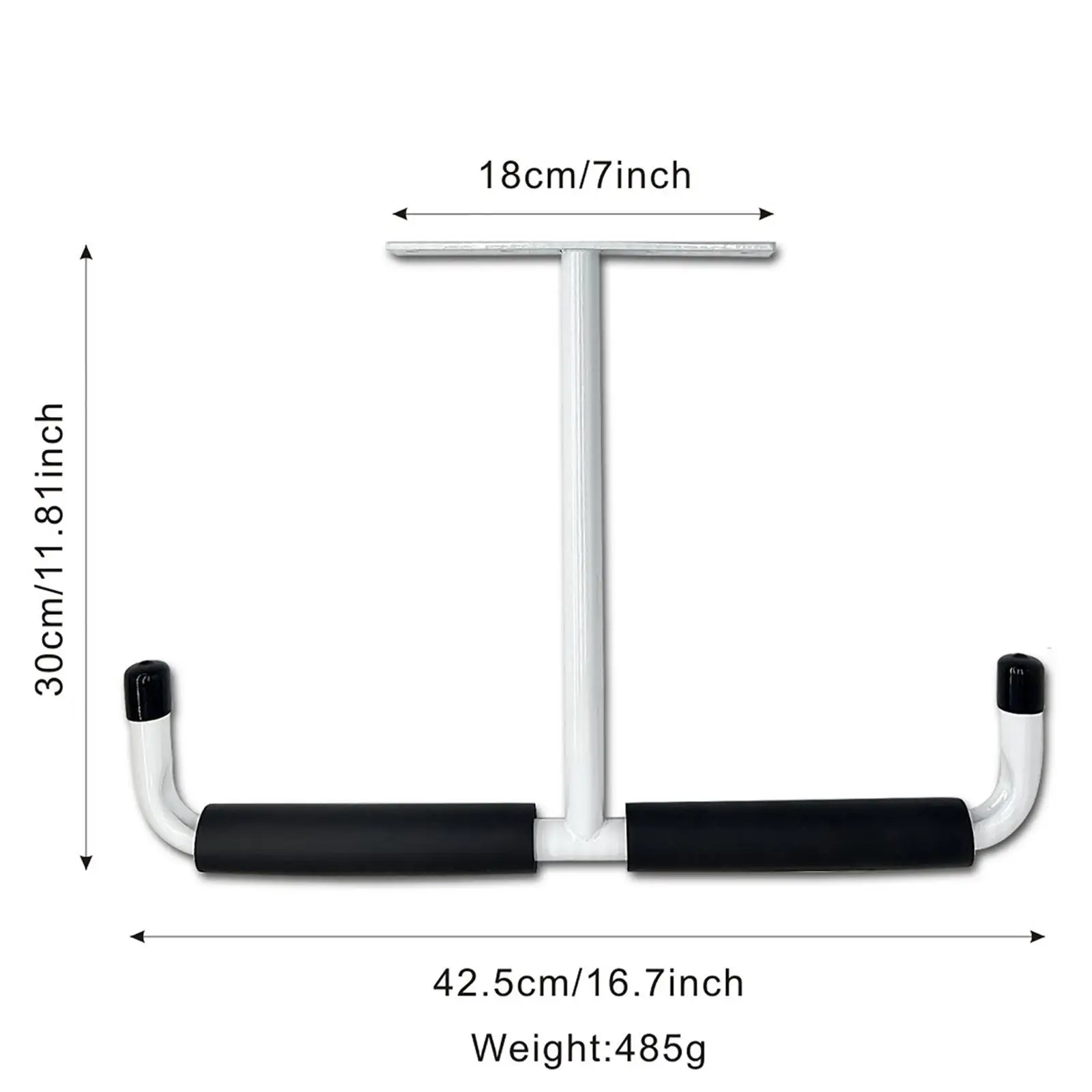 Ceiling Mount Hanger Portable Utility Hooks Ladder Hanger for Sports Equipment Kayak Folding Chairs Pipe Lumber Fishing Road