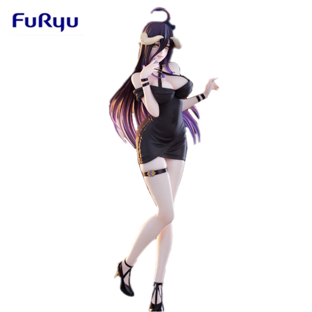 thumbnail image 1 of Figura de acción original de FuRyu Trio-Try-iT OVERLORD Albedo, figura de acción coleccionable de PVC, regalo, 1 of 4