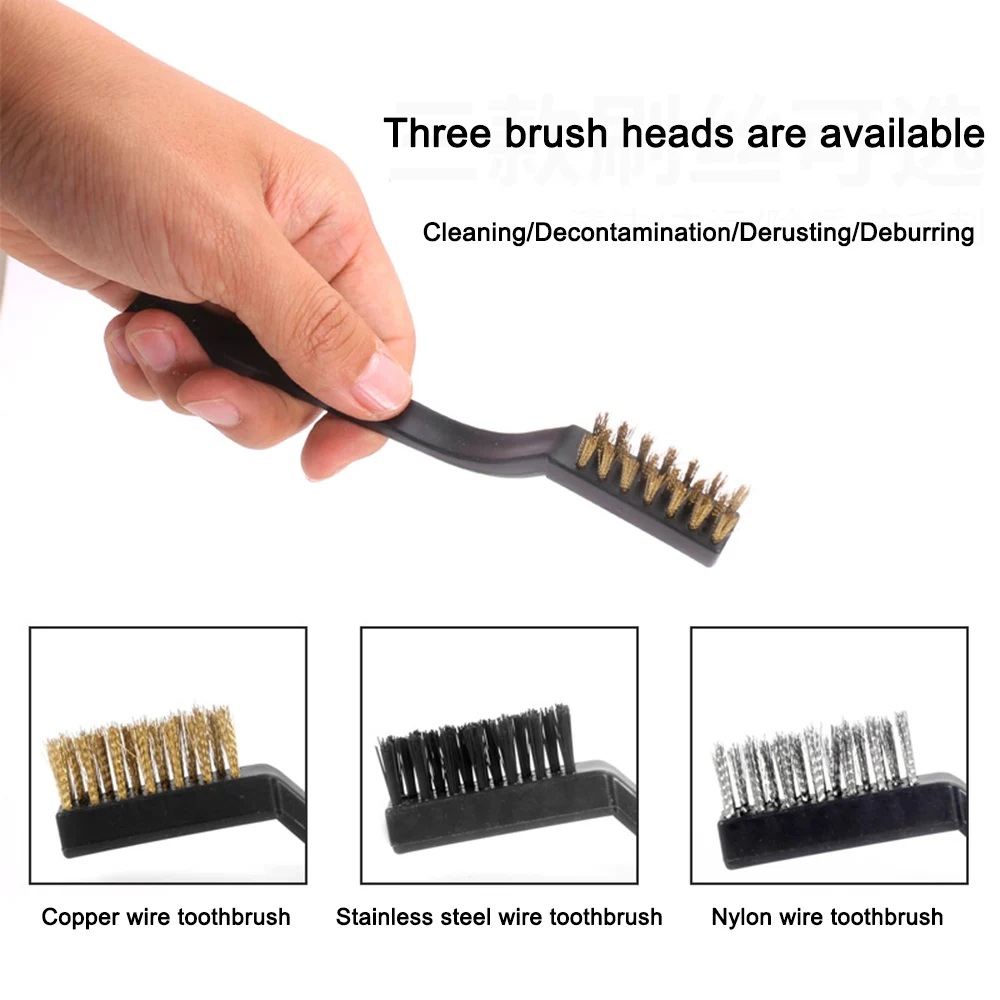 Remove Rust Brush Brass Cleaning Polishing Metal Brush Tools