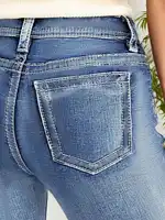 New Women's Casual Button Pocket Jeans - High-Quality Straight-Leg Denim Pants for Everyday Wear - Best-Selling Trendy Jeans for - Image 6