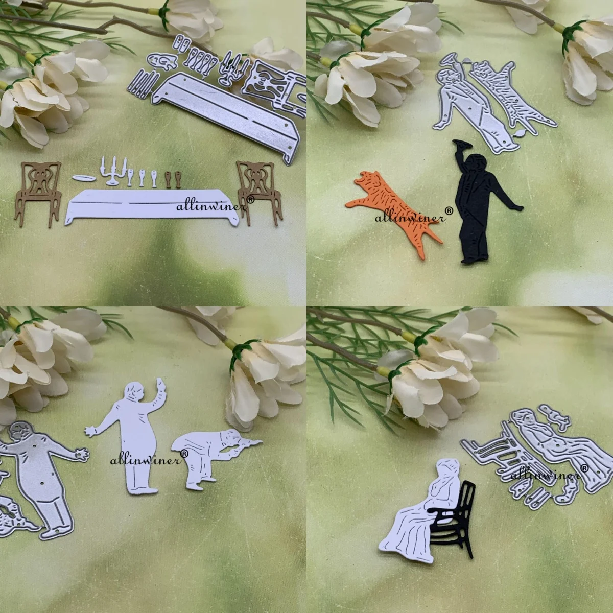 Miss Butler Holiday Cheerios Metal Cutting Dies Stencil Die Cut Per Fai Da Te Scrapbooking Album Carta Goffratura