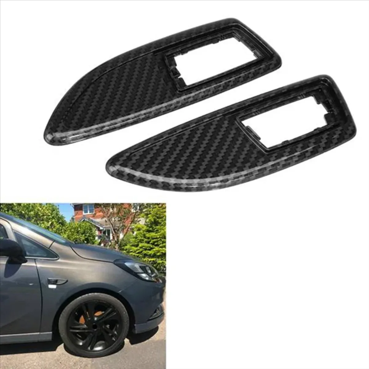Sleek Signal Lamp Cover Emblem