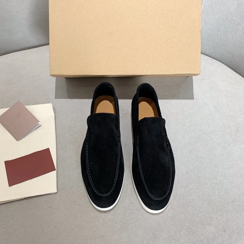 

Orange Lucky Buckle Free Casual Shoes 2023 Low-top multi-color lace low-heel soles Women's luxury leather slippers Cute comforta