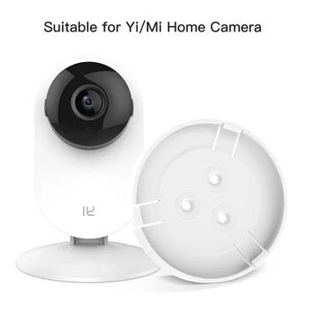 YI 1080P 홈 카메라용 벽걸이, 실내 Yi/Mi 홈 보안 카메라용 360 도 회전 브래킷 홀더