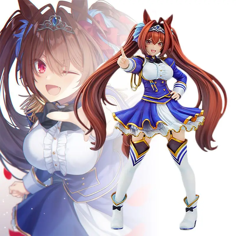 

25cm Umamusume Pretty Derby Daiwa Scarlet Action Figure Anime Characters Kawaii Girl Collection Doll Desktop Display Gift Toy