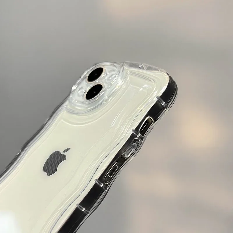 Coque IPhone Transparente Souple Silicone TPU - Protection Antichoc Pour IPhone 11 à 16