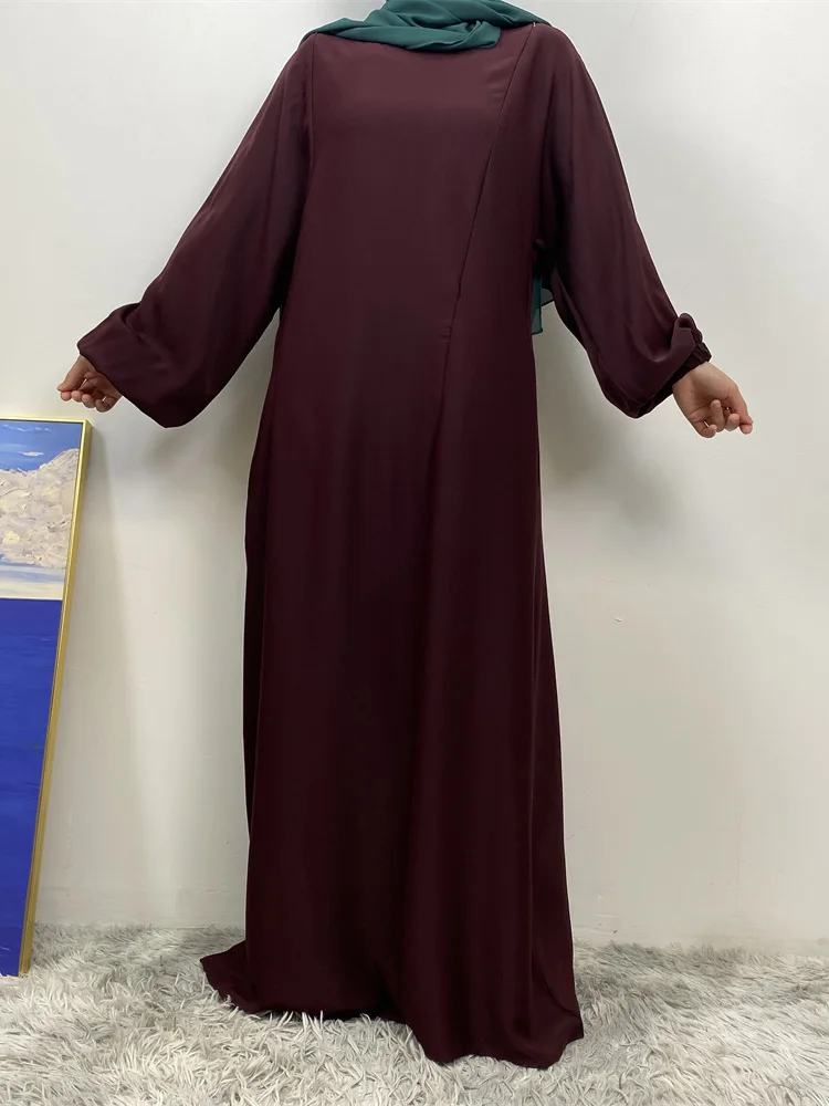 Hot Seller Muslim 2 Front Zippers Breastfeeding Dubai Abaya Holiday Women Day Dresses For Eid Uae Ramadan Clothing Kaftan Black - Image 2