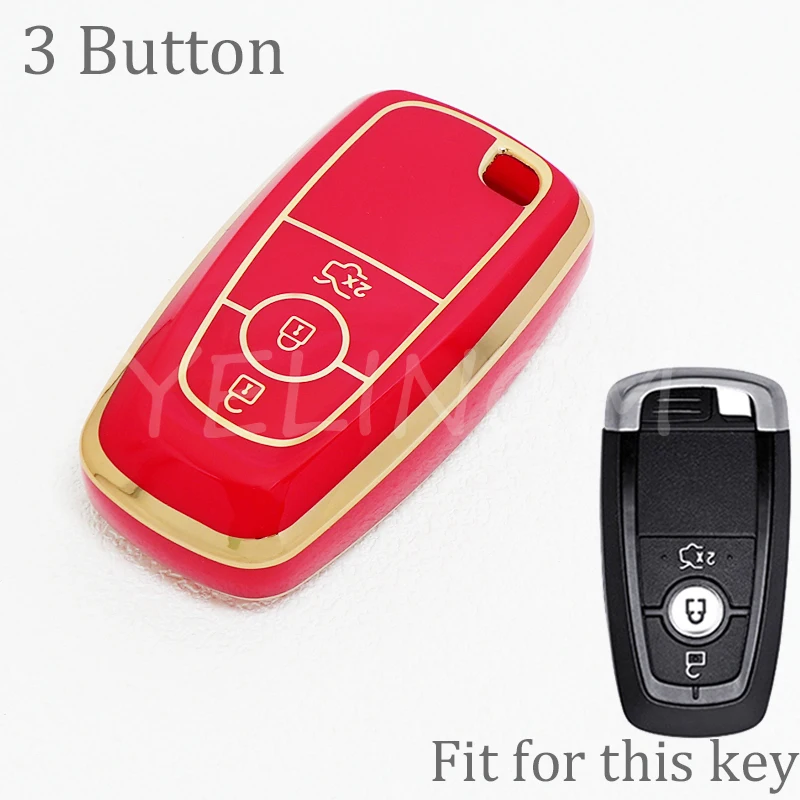 Premium Key Fob Case Cover Bag for Multiple Ford Vehicles