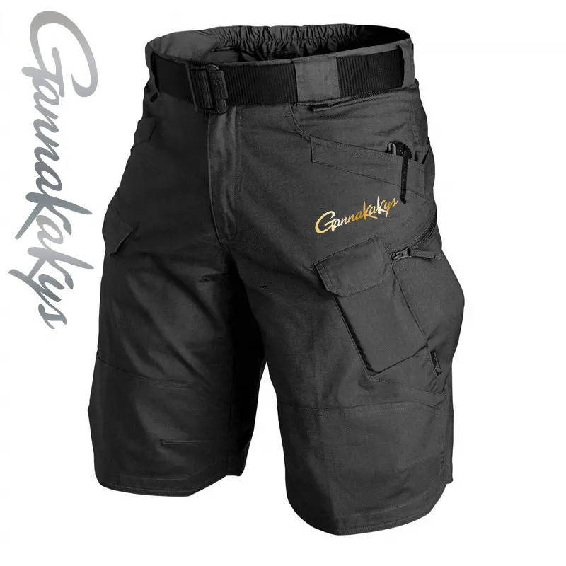 Summer Men's Fishing Shorts Quick Drying Tactical Shorts Multi Pocket Outdoor Hunting and Fishing Pants fishing shorts