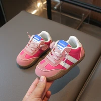 2024 Boys And Girls Canvas Shoes Children's School Performance Shoes Fashion Children Biscuit Bottom Breathable Kids Shoes 2