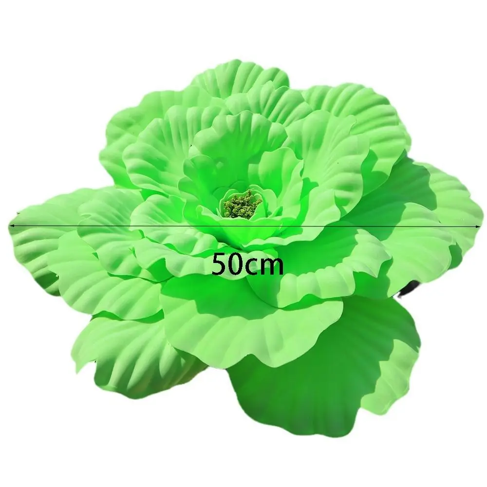 Neue 50cm PE Künstliche Pfingstrose für Schaufensterdekoration, Simulierte Pfingstrose als Foto-Requisite, Hintergrund-Wanddekoration, Künstliche Blumen – Detail 2